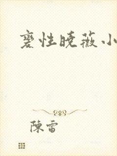 变性晓薇小说封面