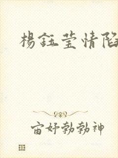 杨钰莹情陷红楼封面