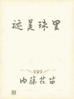 迹美珠里封面