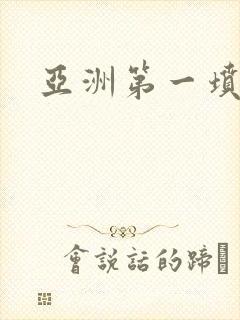 亚洲第一坟