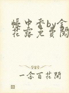 帐中香by金银花露免费阅读全文在线阅