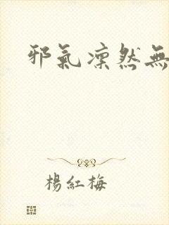 邪气凛然无弹窗