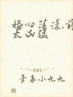 婚心荡漾,前夫太凶猛封面