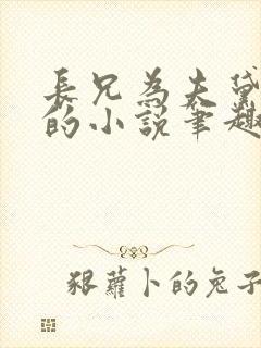 长兄为夫黛珂妃的小说笔趣阁全文