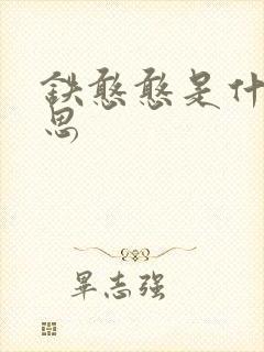 铁憨憨是什么意思封面