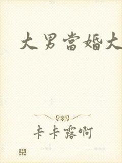 大男当婚大结局