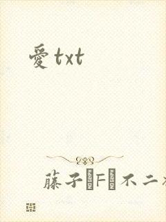 爱txt