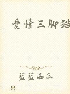 爱情三脚猫
