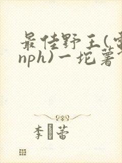 最佳野王(电竞nph)一坨薯饼封面
