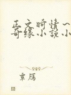 正文畸情～内裤奇缘小说小茹封面