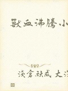 兽血沸腾小说