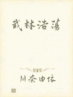 武林浩荡