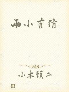 两小有猜