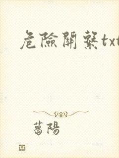 危险关系txt