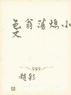 色翁荡熄小说全文