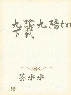 九阴九阳txt下载封面
