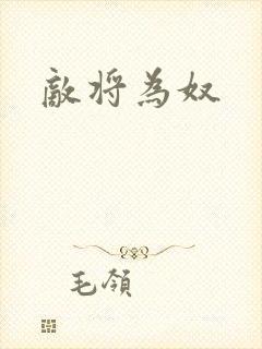 敌将为奴封面