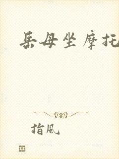 岳母坐摩托