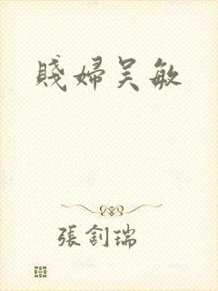 贱妇吴敏封面