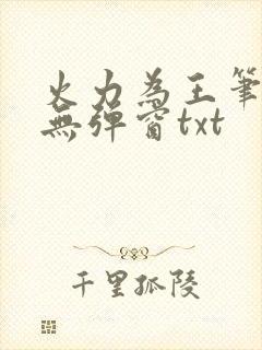 火力为王笔趣阁无弹窗txt