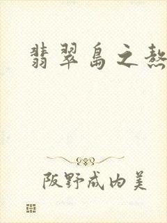 翡翠岛之熬鹰封面