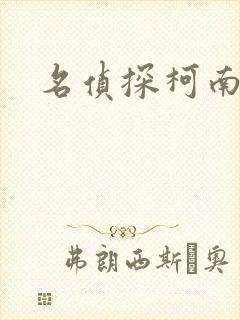 名侦探柯南h