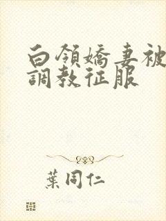 白领娇妻被老板调教征服封面