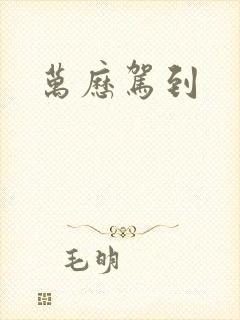 万历驾到
