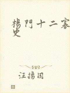 杨门十二寡妇艳史封面