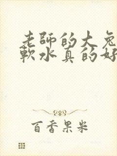 老师的大兔子好软水真的好多