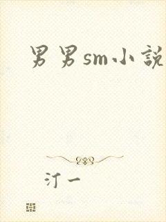 男男sm小说