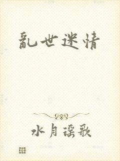乱世迷情封面