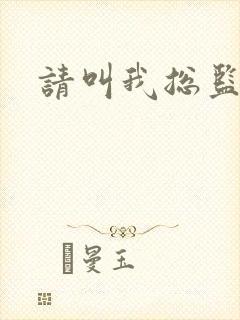 请叫我总监小说封面