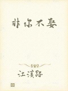 非你不娶