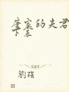 唐家的夫君们帘下衾