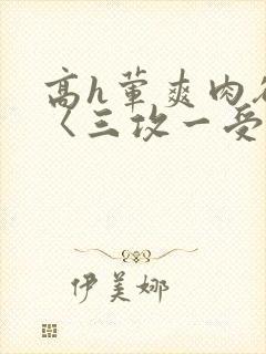 高h荤爽肉欲文〈三攻一受