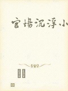 官场沉浮小说