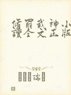 修罗武神小说阅读全文正版封面