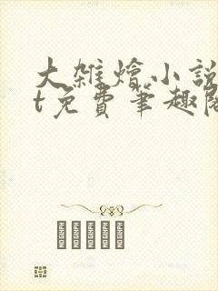 大杂烩小说txt免费笔趣阁封面