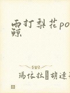雨打梨花po问鲸
