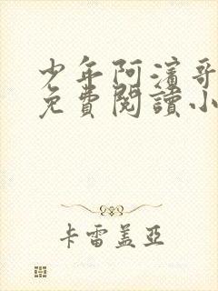 少年阿滨哥全文免费阅读小说封面