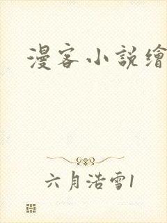 漫客小说绘