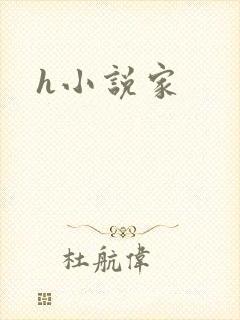 h小说家封面
