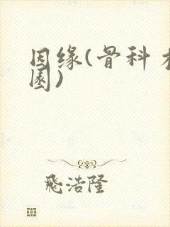 因缘(骨科 校园)