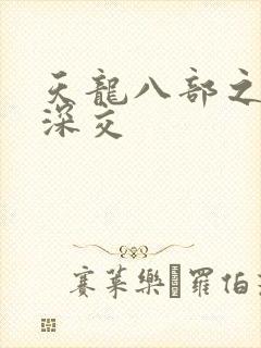 天龙八部之极乐深交