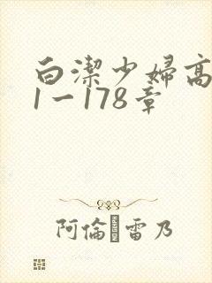 白洁少妇高义第1一178章