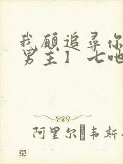 我愿追寻你【双男主】 七吔