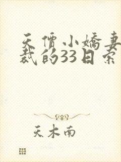 天价小娇妻,总裁的33日索情全文免费