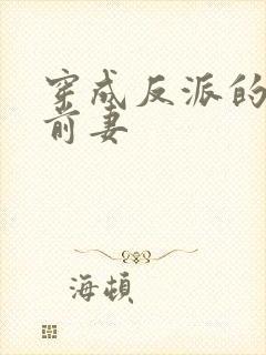 穿成反派的炮灰前妻