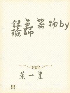 银色器物by入殓师封面